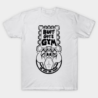 Buff guy Gym Black V1 T-Shirt